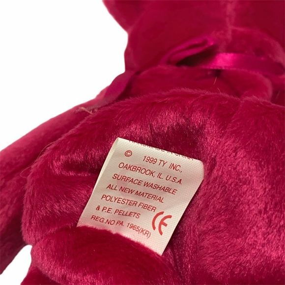 The Beanie Babies Collection Valentina 1999 - Picture 6 of 6